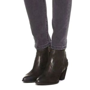 FRYE Women's Reina Booties Black Sz 8.5M